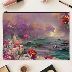 Abstract Flowers  Cosmetic Bag (xxxl) by Internationalstore