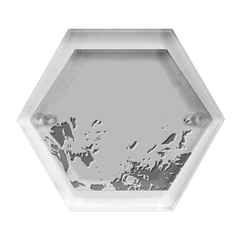 Floral Blossoms  Hexagon Wood Jewelry Box by Internationalstore