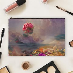 Floral Blossoms  Cosmetic Bag (large) by Internationalstore