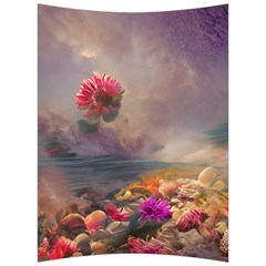 Floral Blossoms  Back Support Cushion by Internationalstore