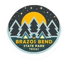 Brazos Bend State Park T- Shirt Brazos Bend State Park Night Sky T- Shirt Mini Round Pill Box by JamesGoode