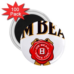 Jim Beam 2 25  Magnets (100 Pack)  by MusicOn