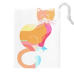 Cat Lover Gifts T- Shirtcat T- Shirt (5) Drawstring Pouch (4xl) by EnriqueJohnson