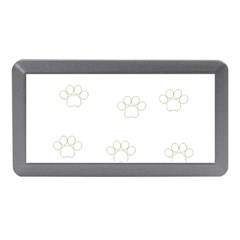 Dog Paw Print T- Shirt Paw Pattern T- Shirt Memory Card Reader (mini) by EnriqueJohnson