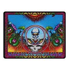Grateful Dead Wallpapers Fleece Blanket (small) by Sarkoni