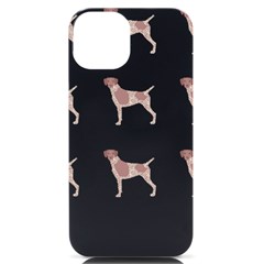 German Shorthaired Pointer Dog T- Shirt German Shorthaired Pointer Dog Pattern T- Shirt Iphone 14 Black Uv Print Case by EnriqueJohnson