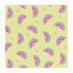 Watermelon Wallpapers  Creative Illustration And Patterns Medium Glasses Cloth (2 Sides) by Ket1n9