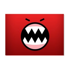 Funny Angry Crystal Sticker (a4) by Ket1n9