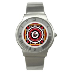 Toraja Pattern Pa barre Allo Stainless Steel Watch by Ket1n9