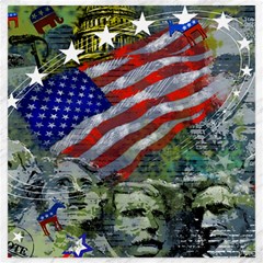 Usa United States Of America Images Independence Day Canvas 20  X 20  by Ket1n9