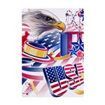 Independence Day United States Of America A5 Acrylic Clipboard Back