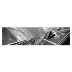 Architecture-skyscraper Oblong Satin Scarf (16  x 60 ) Front