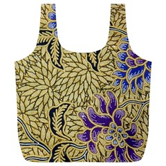 Traditional Art Batik Pattern Full Print Recycle Bag (xl) by Ket1n9