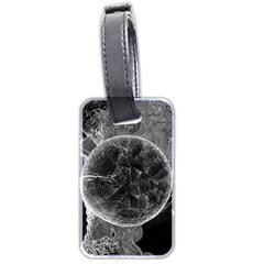 Space-universe-earth-rocket Luggage Tag (two Sides) by Ket1n9