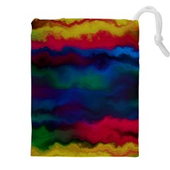 Watercolour-color-background Drawstring Pouch (4xl) by Ket1n9