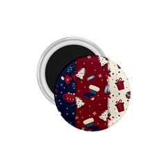 Flat Design Christmas Pattern Collection Art 1 75  Magnets by Ket1n9