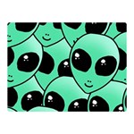 Art Alien Pattern Two Sides Premium Plush Fleece Blanket (Mini) 35 x27  Blanket Back