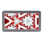 Christmas-background-tile-gifts Memory Card Reader (Mini) Front