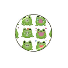 Kawaii-frog-rainy-season-japanese Hat Clip Ball Marker by Grandong