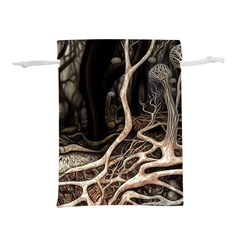 Tree Nature Landscape Forest Lightweight Drawstring Pouch (l) by Vaneshop