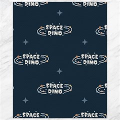 Space Dino Art Pattern Design Wallpaper Background Canvas 16  X 20  by Vaneshop