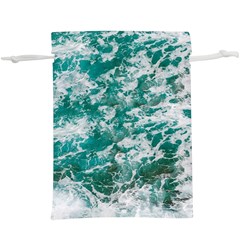 Blue Ocean Waves 2 Lightweight Drawstring Pouch (xl) by Jack14