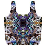  violet symmetry Full Print Recycle Bag (XXL) Back