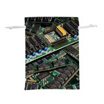 Computer Ram Tech - Lightweight Drawstring Pouch (L) Front