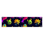 Space Patterns Banner and Sign 4  x 1  Front
