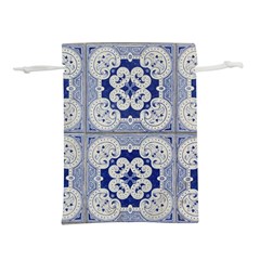 Ceramic-portugal-tiles-wall Lightweight Drawstring Pouch (s) by Amaryn4rt