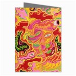 Fantasy Psychedelic Surrealism Trippy Greeting Cards (Pkg of 8) Right
