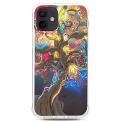Psychedelic Tree Abstract Psicodelia Iphone 12/12 Pro Tpu Uv Print Case by Modalart