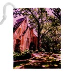 Hot Day In  Dallas-6 Drawstring Pouch (4XL) Back