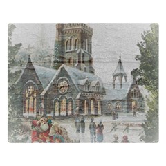 Santa Claus Nicholas Two Sides Premium Plush Fleece Blanket (large) by Amaryn4rt
