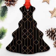 Brochure Flyer Poster Music Pattern Christmas Tree Ornament (two Sides) by Grandong