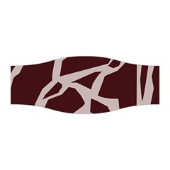 Cracked Pattern Boho Art Design Stretchable Headband by Grandong