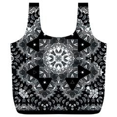 Mandala Calming Coloring Page Full Print Recycle Bag (xl) by Sarkoni