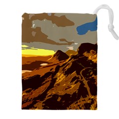 Scotland Monti Mountains Mountain Drawstring Pouch (4xl) by Sarkoni