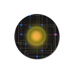 Technology System Magnet 3  (round) by Modalart