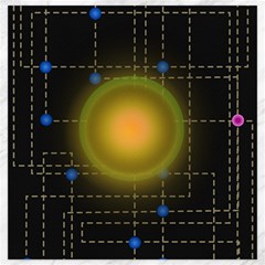 Technology System Canvas 20  X 20  by Modalart