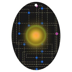 Technology System Uv Print Acrylic Ornament Oval by Modalart