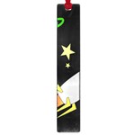Planet Rocket Space Stars Large Book Marks Front