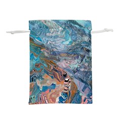 Abstract Delta Lightweight Drawstring Pouch (l) by kaleidomarblingart