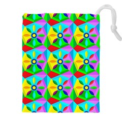 Star Texture Template Design Drawstring Pouch (4xl) by Ravend