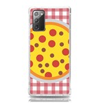 Pizza Table Pepperoni Sausage Samsung Galaxy Note 20 TPU UV Case Front