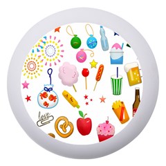Summer Fair Food Goldfish Dento Box With Mirror by Ravend
