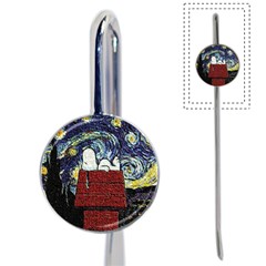 Cartoon Dog House Van Gogh Book Mark by Modalart