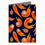 Space Patterns Pattern Greeting Cards (Pkg of 8) Left