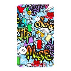 Graffiti Characters Seamless Patterns Memory Card Reader (rectangular) by Bedest