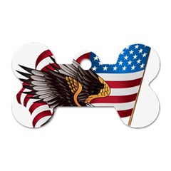 American Eagle Clip Art Dog Tag Bone (one Side) by Maspions